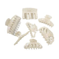 Wholesale Hair Clip White Color Hair Claw Clips for Women Girls
