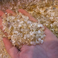 Wholesale Reiki Raw Gemstones Citrine Quartz Polished Fengshui Bulk Natural Healing Stones Oval DIY Crystal Image Crafts Angel