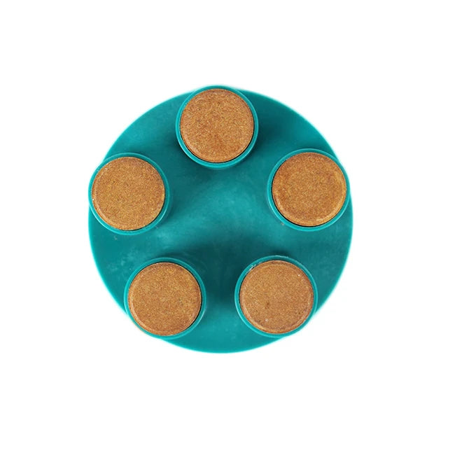 3" Trueshine Ceramic & Diamond Dry Angle Grinding Wheels Deburring Coarse Abrasive 1-4 Grit 16mm Thickness Medium Hardness