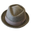 Classic Black Wool Felt Fedora Hat for Men Gentleman Short Brim for Business Outdoor Party Inspired Godfather's Pork Pie Hat