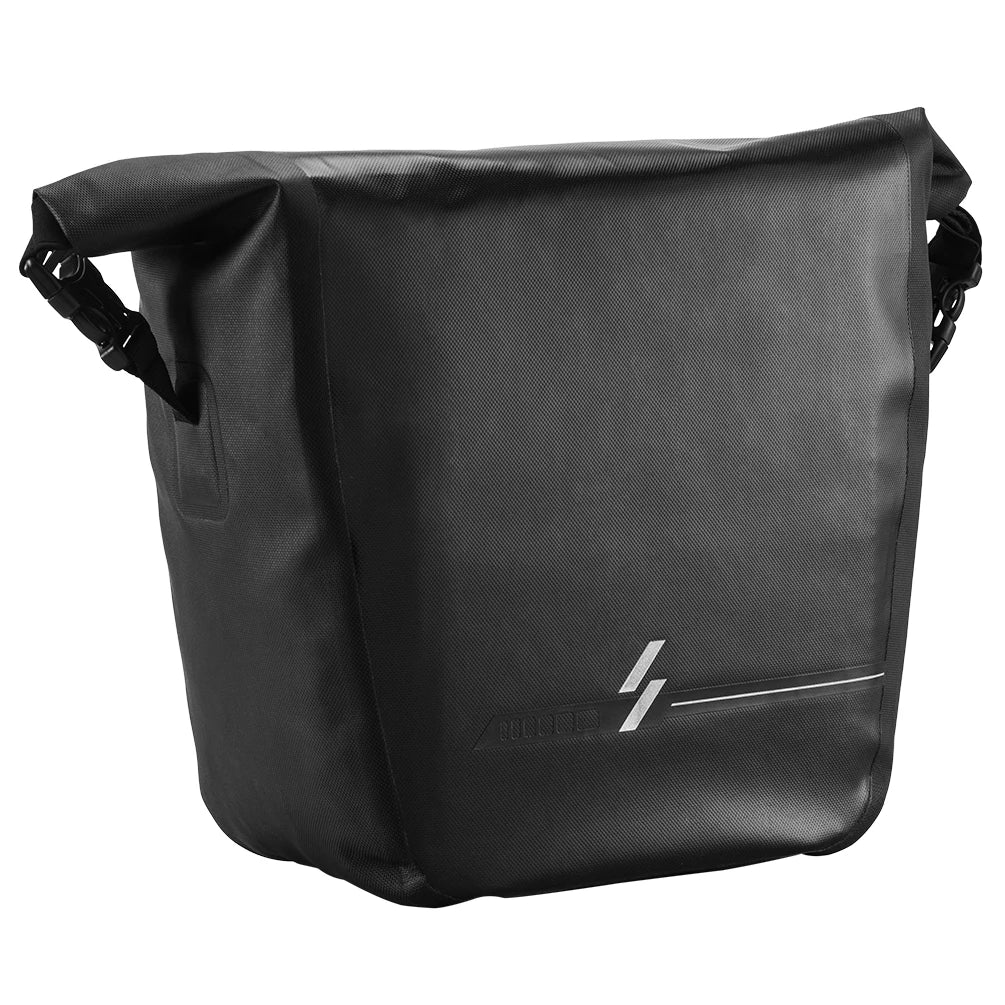 ASRQGOAL 18L Black Factory Direct Cycling Rear Rack Waterproof MTB Road Bike Pannier Customizable Riding Bag