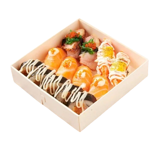Custom square Cake Packing Box Due to West Point Lactobacillus Cakewith Transparent Lid