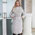 Whosale Factory Direct Sale Winter Tops for Women Plus Size Puffer Coat With Fur Top Luxury Outwear Long Winter Coats
