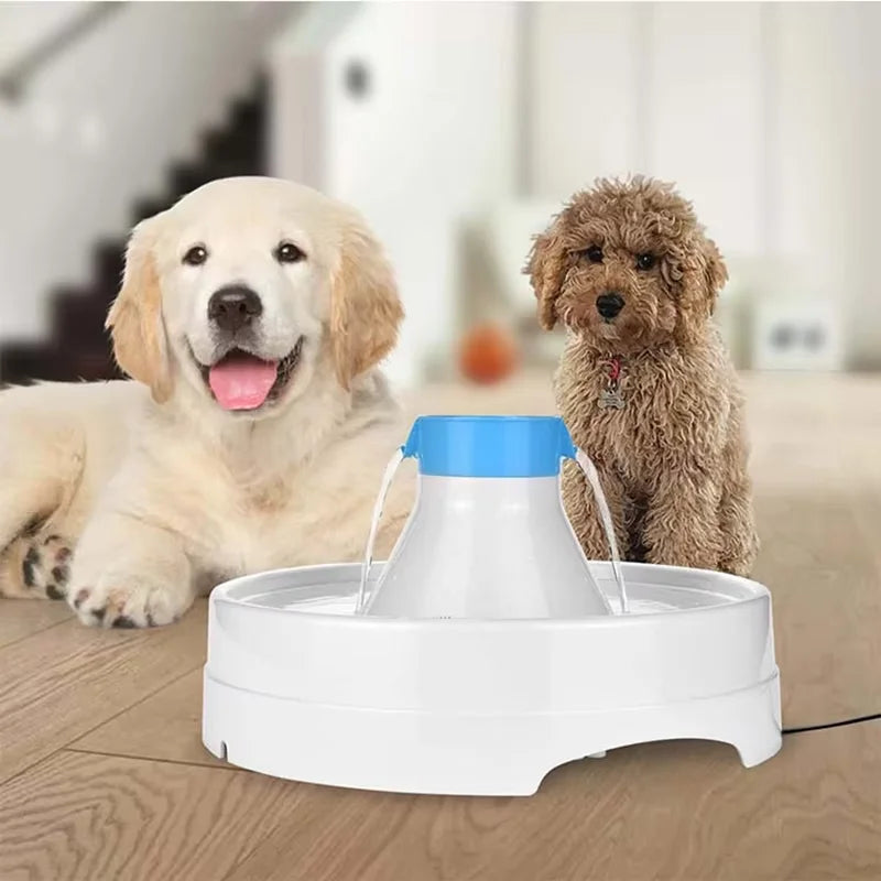 Custom 112oz/3L Eco-Friendly Automatic Pet Water Dispenser Low Noise 360 Multi-Pet Drinking Fountain Large Capacity