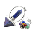 Diy Sodalite Pendulum Is for Chakra Cleansing Dowsing and Balancing Sodalite Is Excellent Stone to Wear As Jewellery