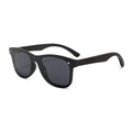 CONCHEN New Arrivals Fashion Trendy Cycling Sun Glasses UV400 CAT.3 Custom Logo Engrave Frameless Polarized Sunglasses for Men