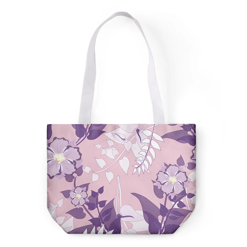 Customized Anime Game Printing Reusable Eco-friendly Shopping Bags Sublimation Tote Shop Bag