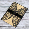 Luxurious Greeting Card Heart Pattern Greeting Card Printing