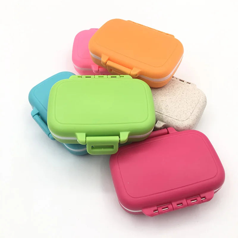 3 Grids 7 Day Mini Weekly Tablet Pill Medicine Box Holder Storage Organizer Container Case Pill Box Splitters Travel Pill Box
