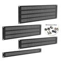 M6 Screw and Nuts Included 1U 2U 3U 4U Vented Blank Panel SPCC Material 19 Inch Rack Mount for Server Rack
