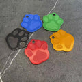 Wholesale and Custom Made Metal Colorful 3D Engraved Anodized Aluminum Claw Pet Tag Paw Shaped Pendant Dog Rescue ID Name Tags