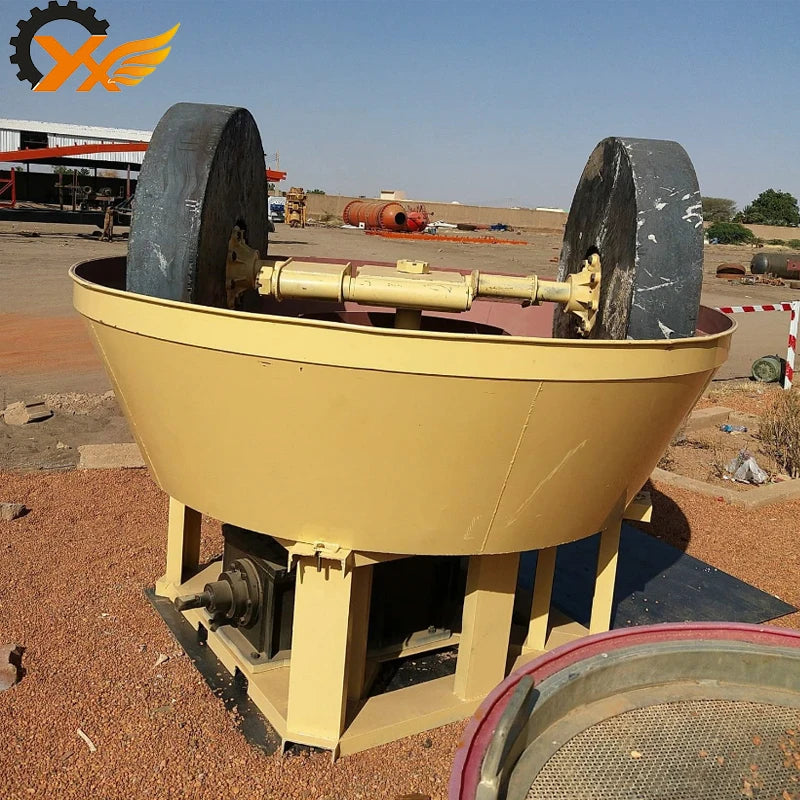 1200 Model Wet Pan Mill/Gold Grinding Mill Wet Grinding Mill in Zimbabwe