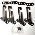 Modern Steel Window Locks with Zinc Alloy Lock Core and Die Casting for Bathroom Sliding Windows Limiter