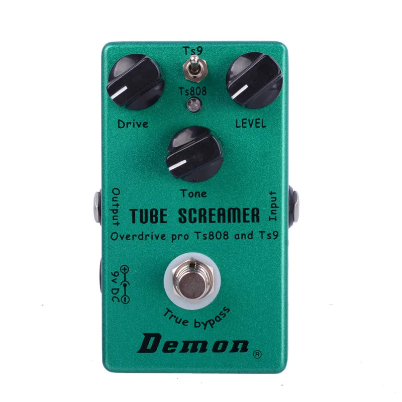 Green Red Tube Screamer Guitar Effect Pedal Factory Wholesale Hot Seller for Stringed Instruments Parts & Accessories