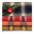 Wholesale 100%cotton 150-160gsm 21*21 Ground Gingham Plaid Twill Fabric for Garment