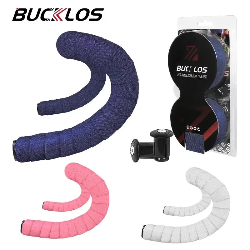 BUCKLOS Breathable Bicycle Handlebar Tapes Non-slip Road Bike Bar Tape EVA/PU Soft Anti-Vibration Cycling Wrap Durable Bar Tape