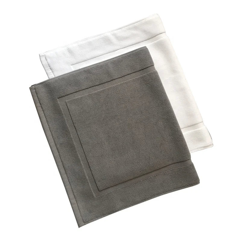 Wholesale Hotel Bath Floor Towels Bath Mat Feet Floor Towel 100% Cotton MegaBDM