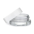 Child Resistant 7ml 5ml 10ml UV Black White Dark Violet Round Glass Concentrate Oil Packaging Jars