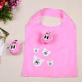 New Grocery Recycle Piggy Print Shopper Tote Bag Supermarket Folding Polyester Shopping Bag