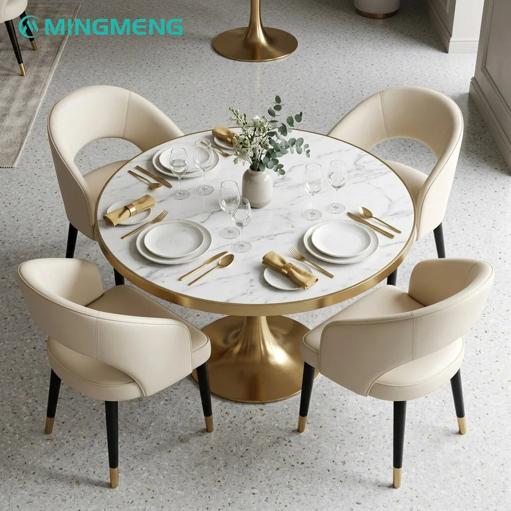Customizable Restaurant Furniture Set Unique Metal Chair and Table for Coffee Shops and Dining for Hotels