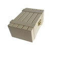 Small Rectangle Natural Plywood Wood Wallet  Box Eco-Friendly Multifunction Wallet Gift Package Box