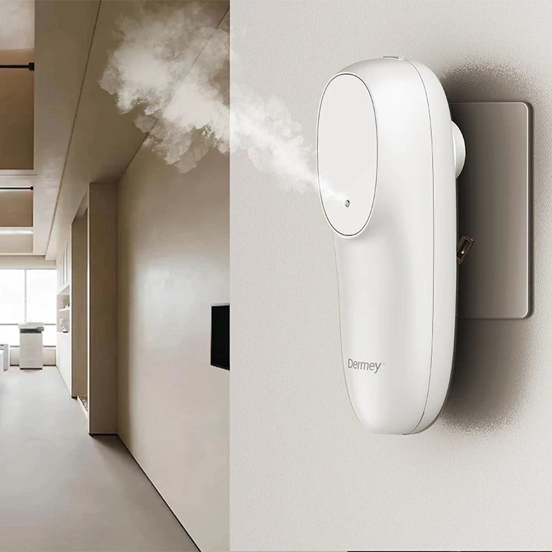 Dermey Hot Sale 100ml Aroma Diffuser Home Essential Oil Space Fragrance Mist Maker US Plug-In Hotels Household Scent Diffusion