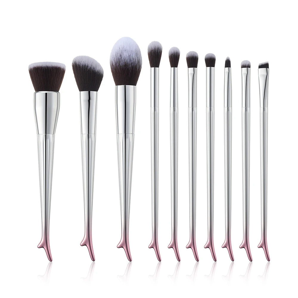 Apsara Deer New Design 10 Piece Synthetic Hair Custom Private Label Makeup Brushes Set Luxury Makeup Sets Brushes
