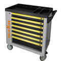 Workshop Tool Drawer Rolling Cabinet Storage Car Repairing Metal Tool Trolley