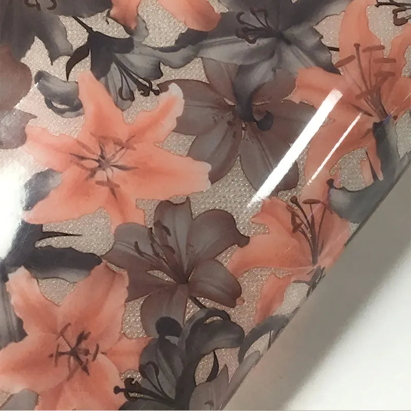 Pattern Printed Metallic Laser Colorful PVC Soft Plastic Film Vinyl Fabric for Making Fashion Bag/Decoration/Craft