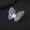 F9895 Abiding Fine Jewelry Fashion Designs 10mm White Fresh Water Pearl Luxury Large Wedding Brooch Brooches Women Jewelry