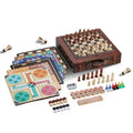 Wholesale Price 12 1 Customizable Multifunction Wooden Chessboard Educational Toy Family Friends Birthday Gift Backgammon Flying