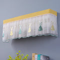 Lace Embroidery Square Minimalist Kitchen Storage Bags Dustproof Cover Eco-Friendly Dacron Material 80CM Multifunction Set