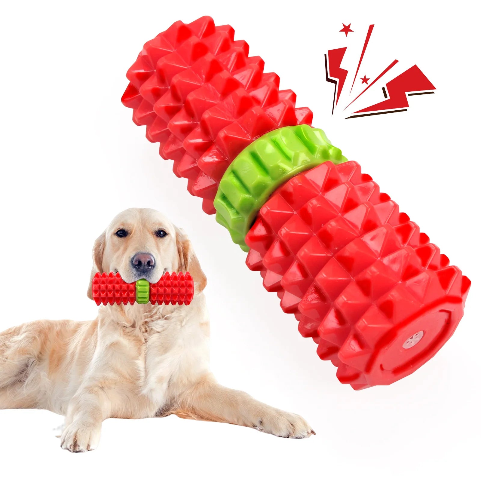 Dental Chew Dog Christmas Toys Pet Friendly Chewable Stick Pet Training Squeaky Interactive Dog Toy