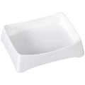 Modern Dinnerware Dishwasher Safe Food Gradefor Home and Hot-pot Restaurant Used White Rectangle Melamine Plate