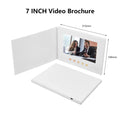 Custom Printing 7 Inch Lcd Screen Digital Invitation Video Greeting Card Brochure Wedding Video Book
