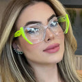 2025 Newest Fashion Computer Blue Light Blocking Protection Cat Eye Frame Optical Glasses Women Luxury Eyeglasses Glasses
