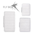 ORJD Wholesale S M L Size Plastic Waterproof Pesca Tackle Lure Packaging Storage Fly Fishing Hook Box