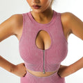 Wholesale Women New Seamless Sports Underwear Bra Pants Shorts Sets Workout Clothing Yoga Set