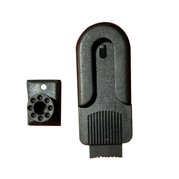 28x68mm Universal 360 Swivel Click Rotate Plastic Rotating 360 Degree Rotating Belt Clip for Holster Sheath