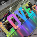 Factory Custom Decor Lights 4FT Marquee Letters Numbers Backdrop for Wedding Party Led Sign