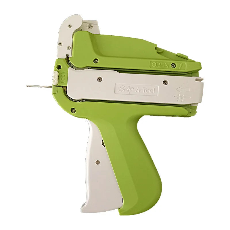 SaiP-A SAIP Model Semi-Automatic Loop Lock 5" Pin Tag Gun with ABS Plastic Pins for Garment Jeans Shoes & Bags
