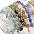 Wholesale 18*13MM Faceted Water Drop Shape Aquamarine/Jade/Amethyst Stone Beads for Jewelry Making DIY