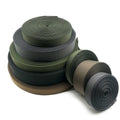 Wholesale High Quality Black Herringbone Style Webbing Tape Strap Plain Weave High Tenacity Nylon Tactical Outdoor Bags