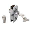 High-quality Zinc Alloy Modern Frameless Sliding Shower Glass Door and Window Bending Patch Fitting with Screw Easy Installation