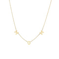 925 Sterling Silver Dainty Elegant Delicate MOM MAMA Mother Day Pendant Necklace