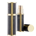 5ml Recyclable Luxury Mini Leather Cosmetic Spray Bottle | Portable Travel Perfume Atomiser & Refillable Container
