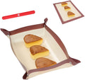 Novel Design Non-stick Silicone Leak-proof Basket Silicone Baking Mat with Buttons