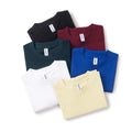 Large Edition Shoulder Down Breathable Pure Cotton Loose Print Embroidery Direct Spray Custom T-shirt