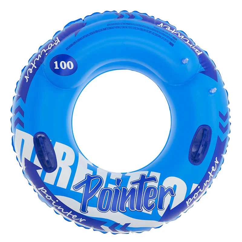 New Design Safe Two Chambers Swim Ring with Handles for Adults and Kids