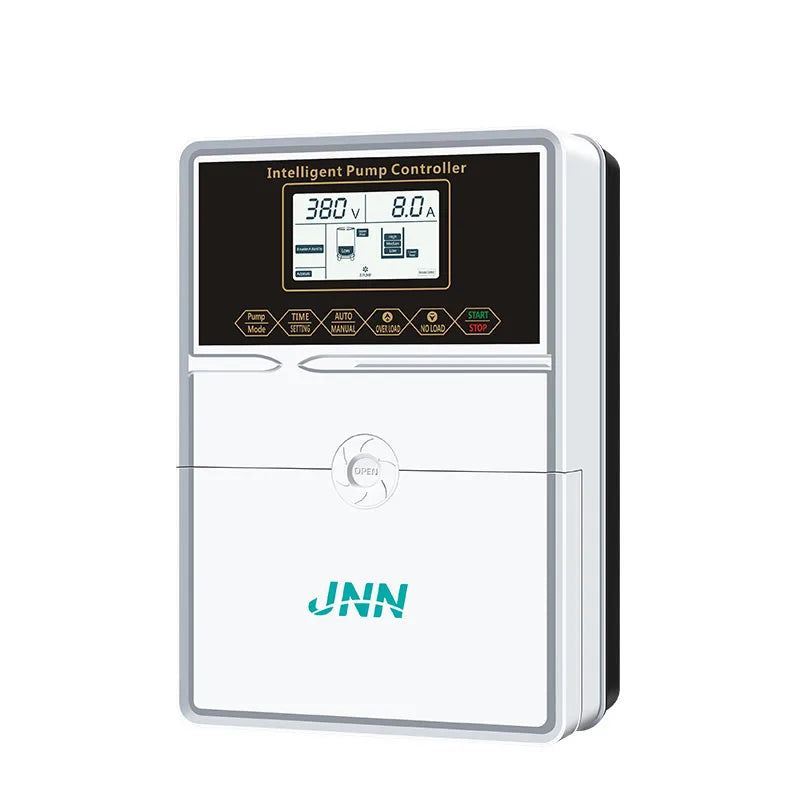 4kw Single Phase Intelligent Dry Run Protection LCD Electric Well Water Pump Control Panel with Timer
